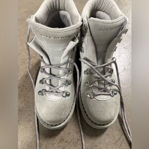 Diemme Gray Suede Hiking Boots